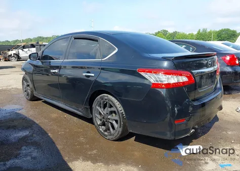 2013 Nissan Sentra S/Sv/Sr/Sl z USA, uszkodzony, nr VIN 3N1AB7AP4DL665207